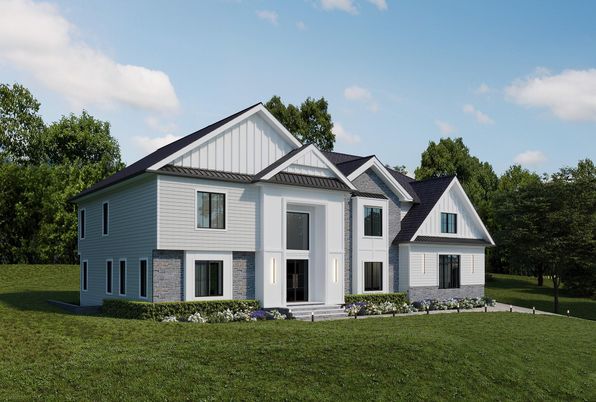Backyard, Exterior, Facade, Farmhouse