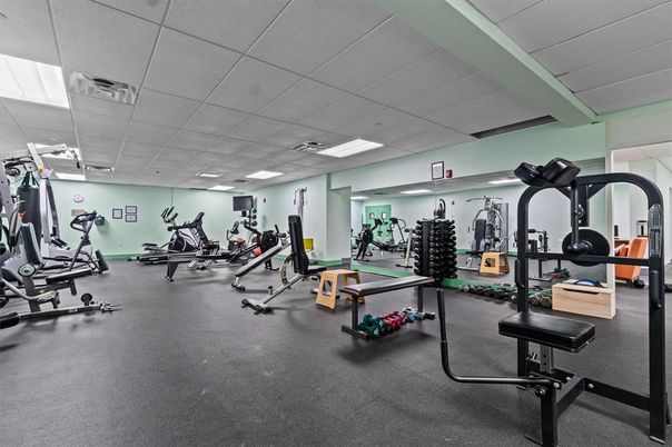 Fitness Equipment, Gym, Interior