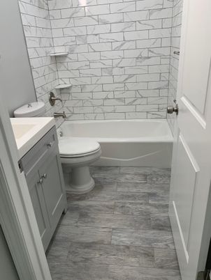 Bathroom, Interior, Marble Walls