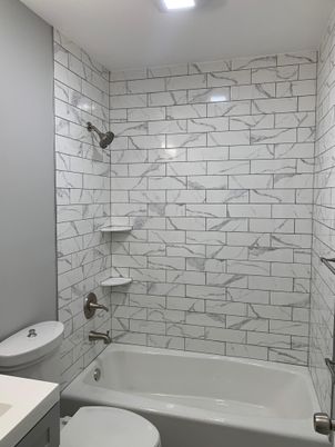 Bathroom, Interior, Marble Walls
