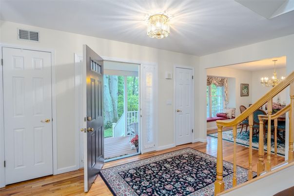 Chandelier, Interior, Wood Texture Flooring