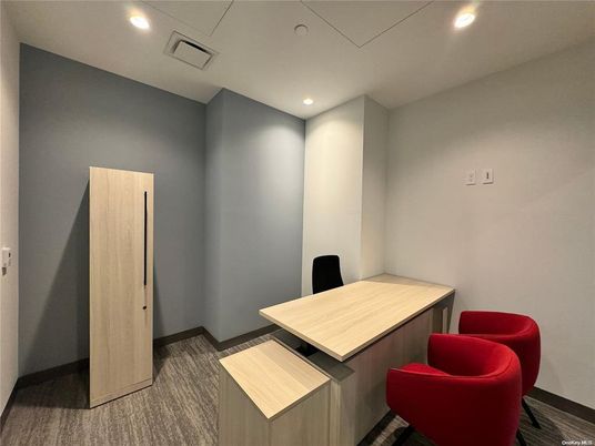 Home Office, Interior, Recessed Lighting