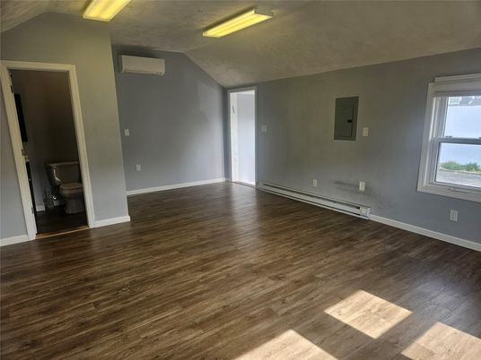 Bathroom, Empty room, Interior, Wood Texture Flooring