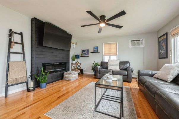 Fireplace, Interior, Living room, Wood Texture Flooring