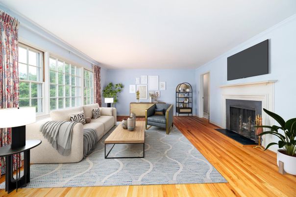 Fireplace, Interior, Living room, Wood Texture Flooring