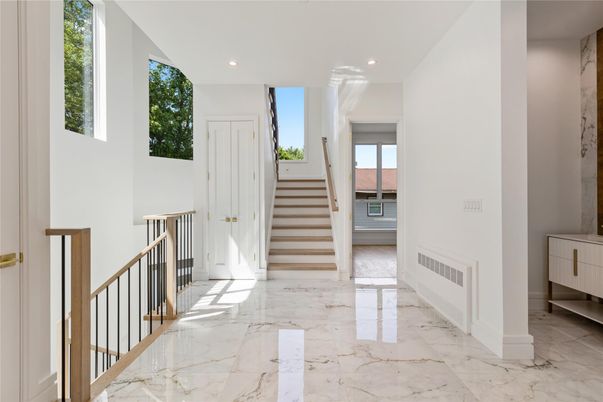 Interior, Marble, Recessed Lighting
