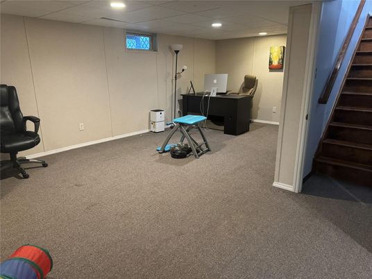 Home Office, Interior, Recessed Lighting
