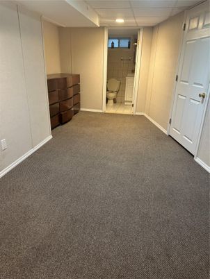 Bathroom, Empty room, Interior, Recessed Lighting