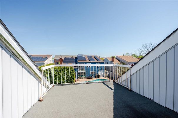 Exterior, Pool, Solar Panels