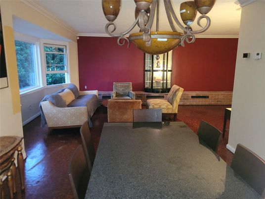 Chandelier, Dining room, Interior, Living room, Wood Texture Flooring