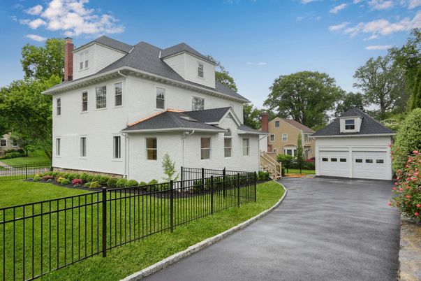 Detached Garage, Exterior, Facade, French Provincial