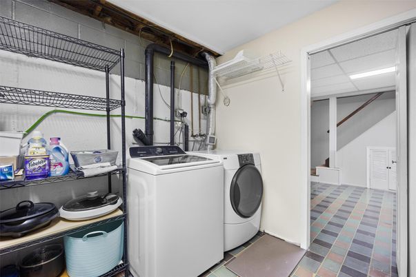 Interior, Washer