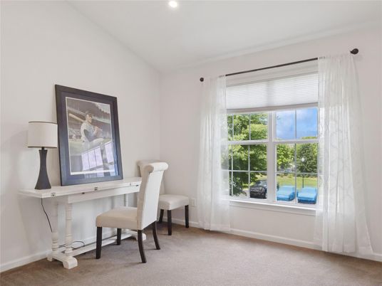 Home Office, Interior, Recessed Lighting