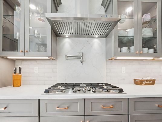 Interior, Kitchen, Marble Walls