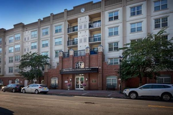 Exterior, Facade, Brick Facade, Condo Building