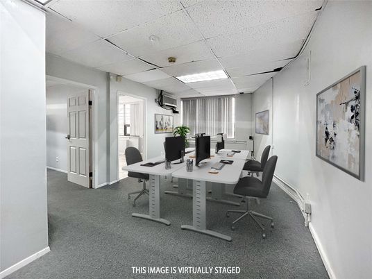 Home Office, Interior, Recessed Lighting
