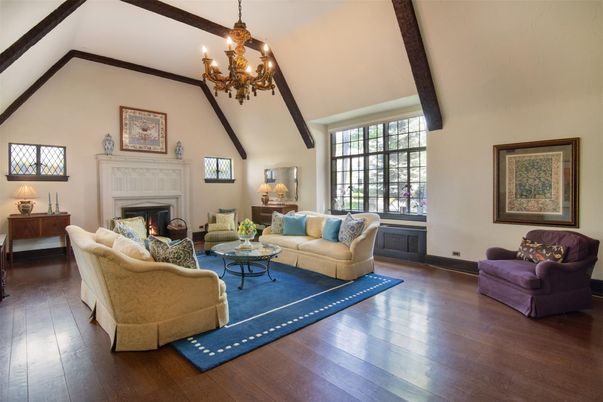 Chandelier, Fireplace, Interior, Living room, Wood Texture Flooring