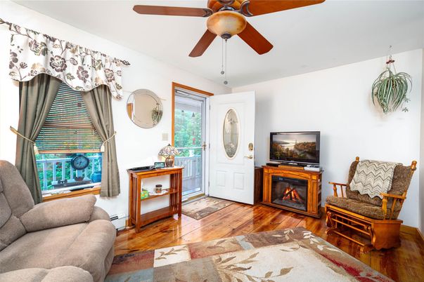 Fireplace, Interior, Wood Texture Flooring
