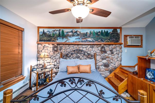 Bedroom, Interior, Stone Walls