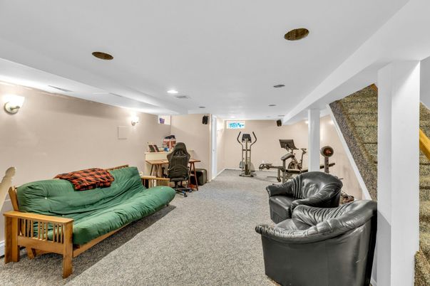 Fitness Equipment, Interior, Recessed Lighting