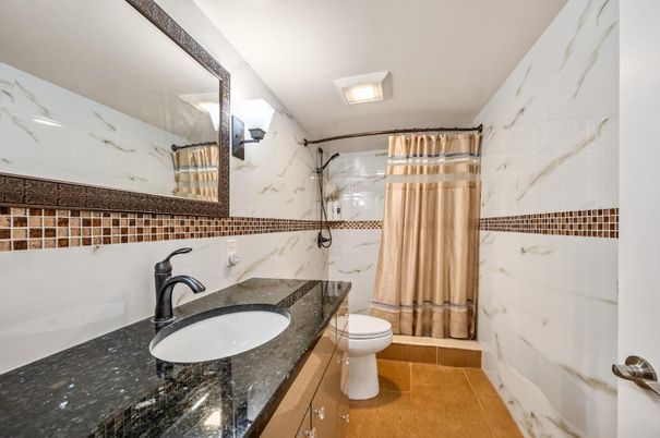 Bathroom, Interior, Marble Walls