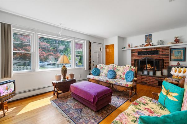 Fireplace, Interior, Living room, Wood Texture Flooring