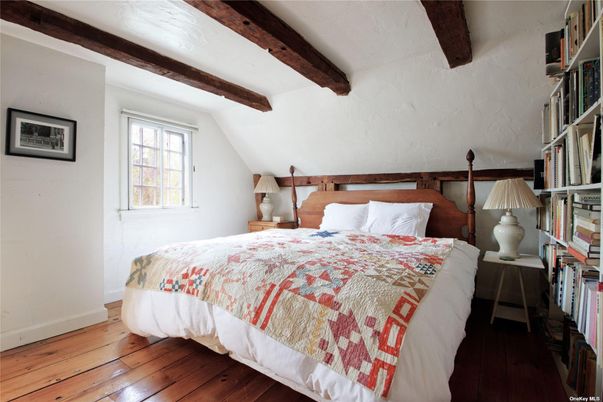 Bedroom, Interior, Wooden Beams, Wood Texture Flooring
