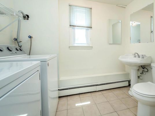 Bathroom, Interior, Washer