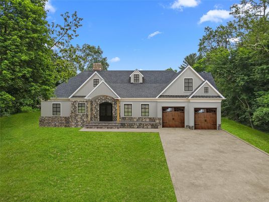 Attached, Backyard, Exterior, Facade, Farmhouse