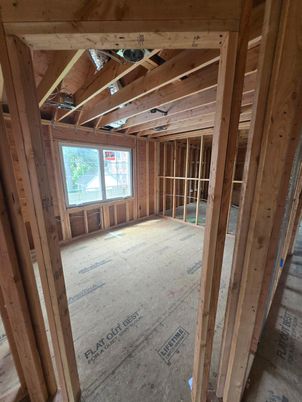Empty room, Interior, Wooden Beams, Wooden Ceilings, Wooden Walls