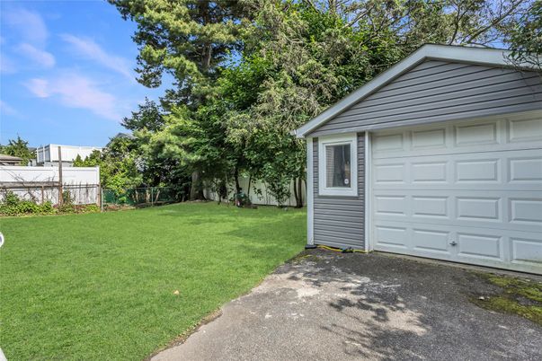 Backyard, Detached Garage, Exterior