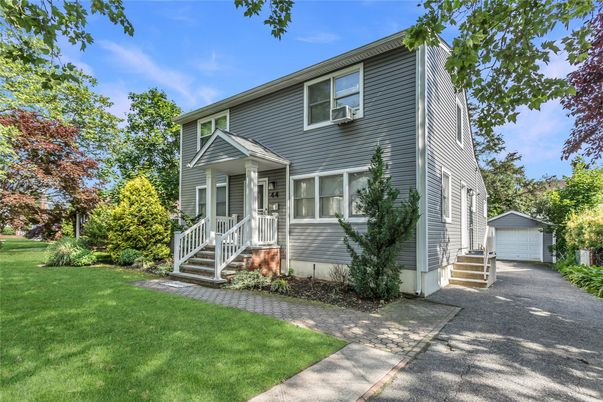 Backyard, Detached Garage, Exterior, Facade, Georgian