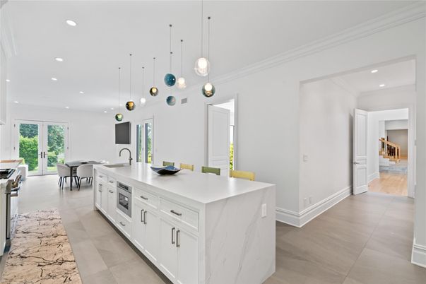 Dining room, Interior, Kitchen, Pendant Lights, Recessed Lighting
