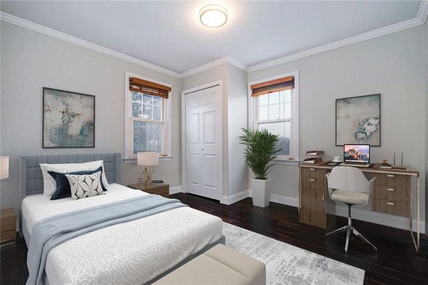 Bedroom, Home Office, Interior, Wood Texture Flooring