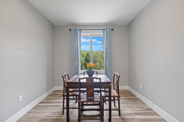Dining room, Interior, Wood Texture Flooring