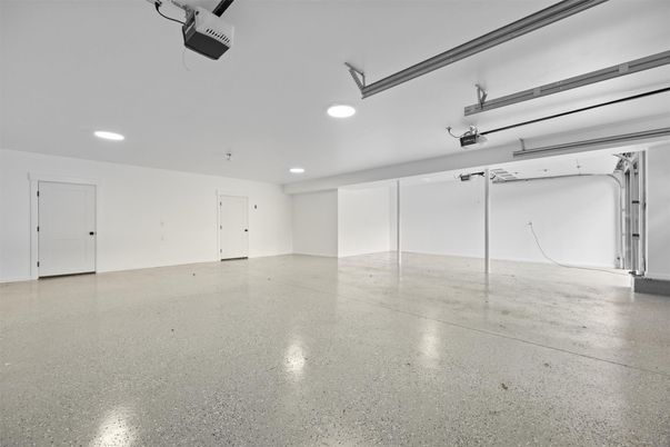 Garage, Interior, Recessed Lighting