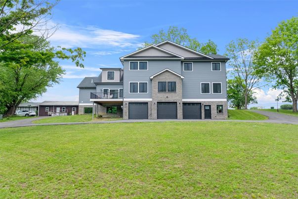 Attached, Exterior, Facade, Farmhouse