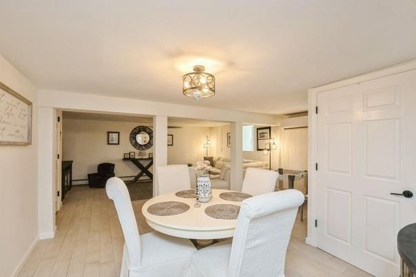 Dining room, Interior, Wood Texture Flooring