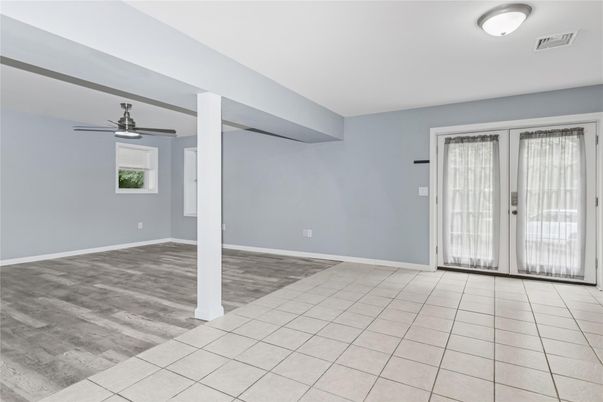 Empty room, Interior, Wood Texture Flooring