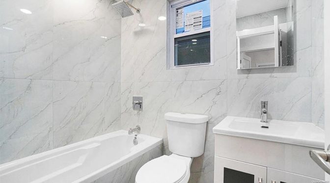 Bathroom, Interior, Marble Walls