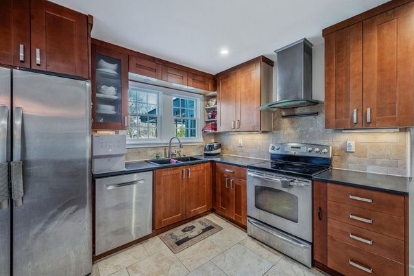 Interior, Kitchen, Recessed Lighting, Stainless Steel Appliances