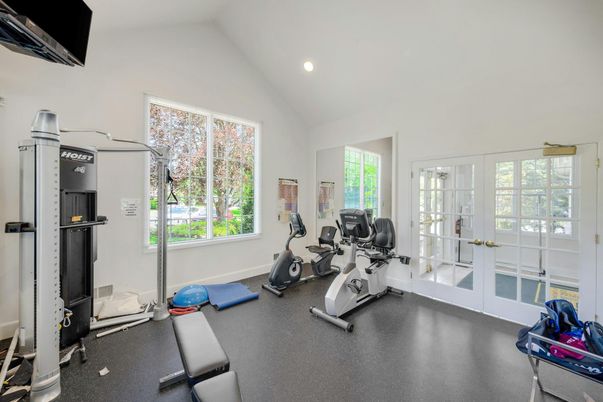 Fitness Equipment, Interior, Recessed Lighting