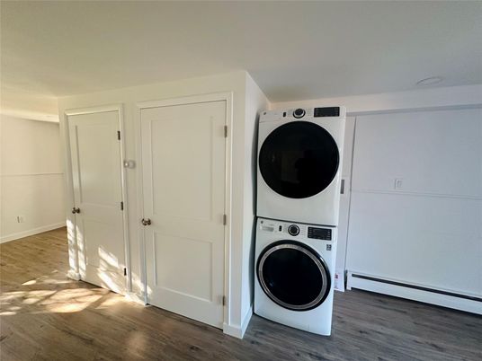 Interior, Utility Closets, Washer, Wood Texture Flooring