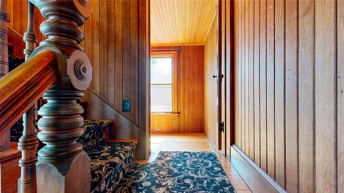 Interior, Wood Texture Flooring, Wooden Walls