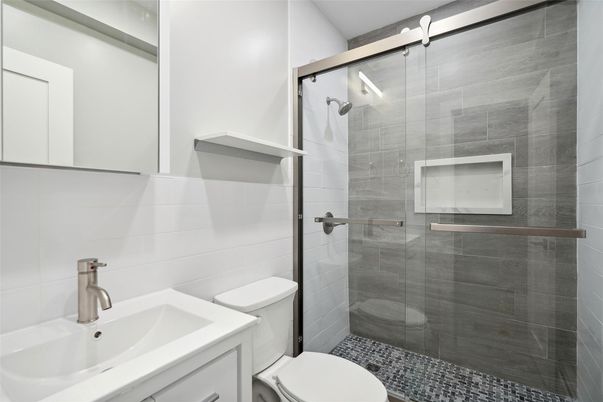 Bathroom, Glass Shower, Interior
