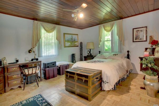 Bedroom, Interior, Wooden Ceilings, Wood Texture Flooring