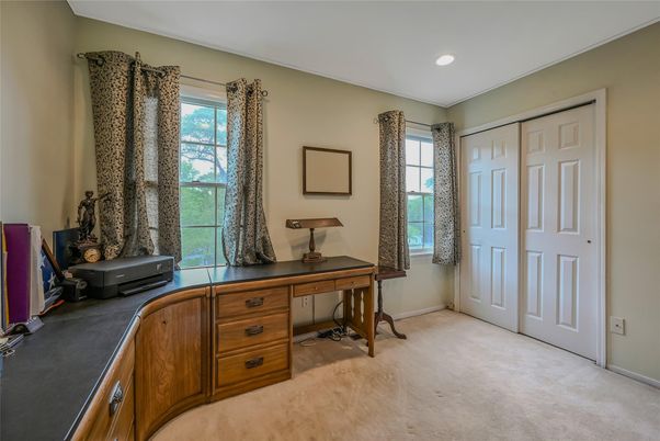 Home Office, Interior, Recessed Lighting