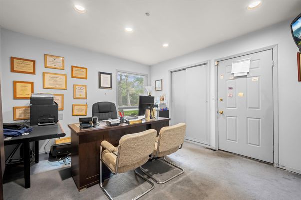 Home Office, Interior, Recessed Lighting