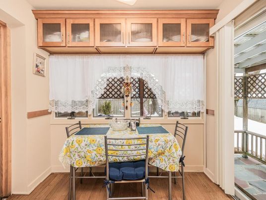 Dining room, Interior, Wood Texture Flooring
