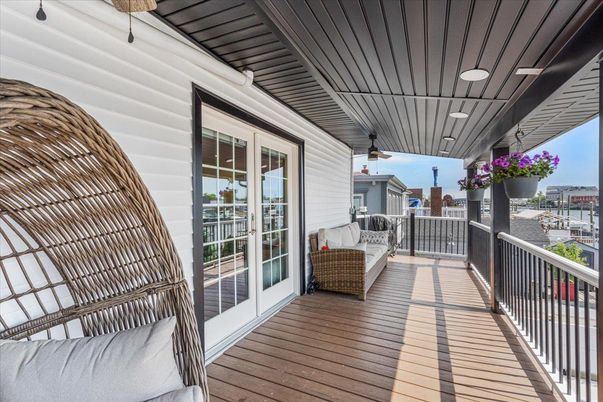 Exterior, Wood Texture Flooring